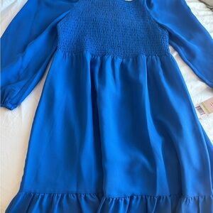 Nanette Lepore Vibrant Blue Casual Dress